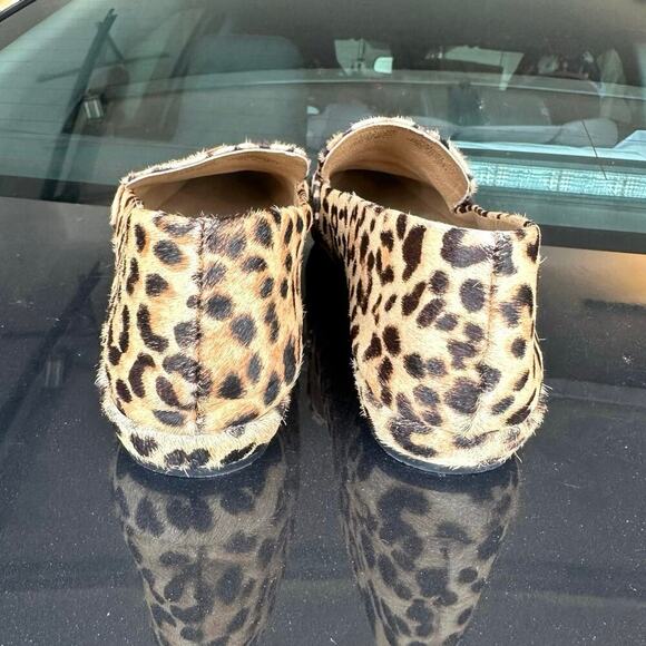 Steve Madden Women's Brown‎ and Tan Animal Print Loafer Flats Size 10 Shoes - Picture 5 of 17